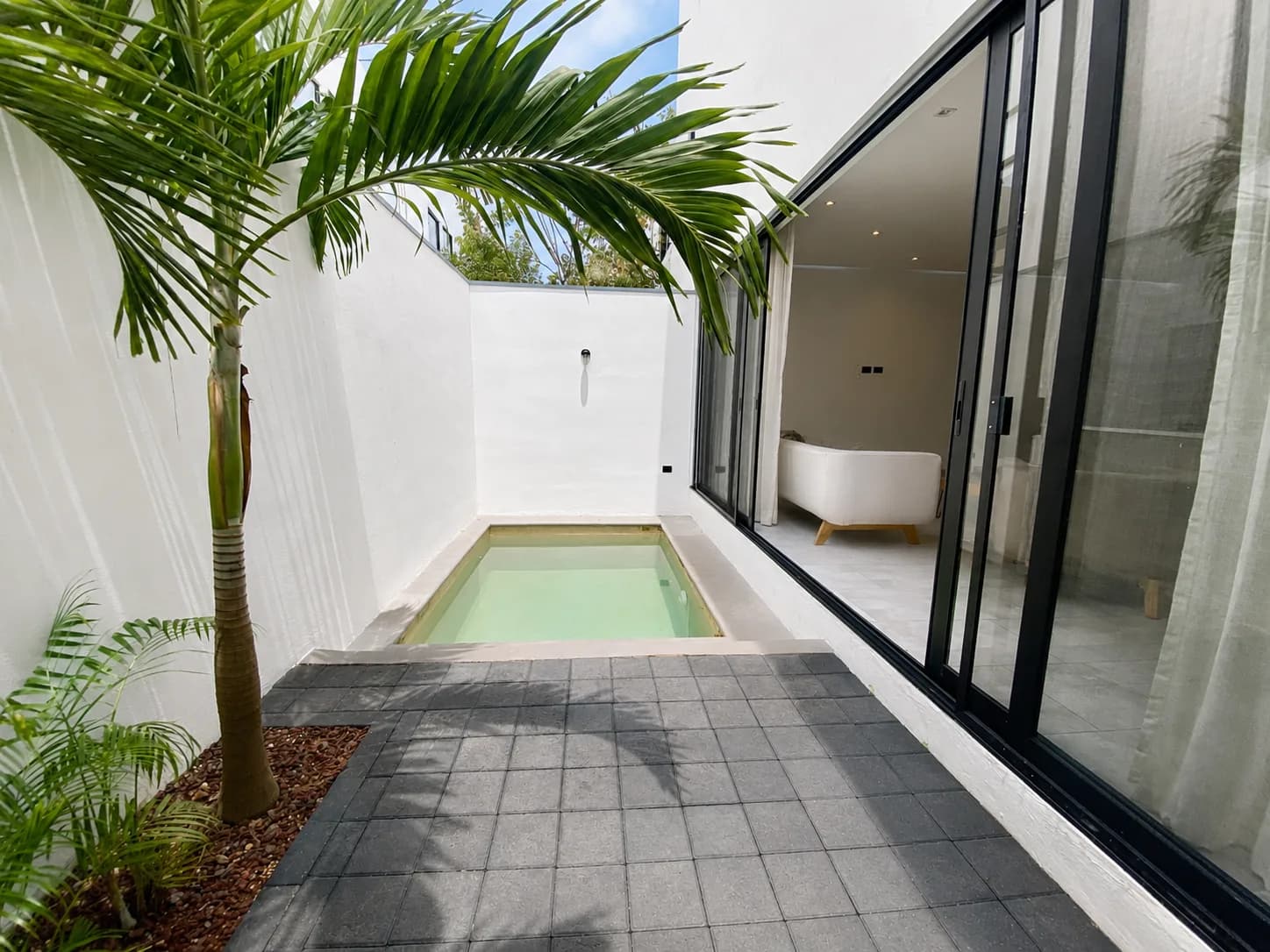 Arbolada House in Cancún - pool