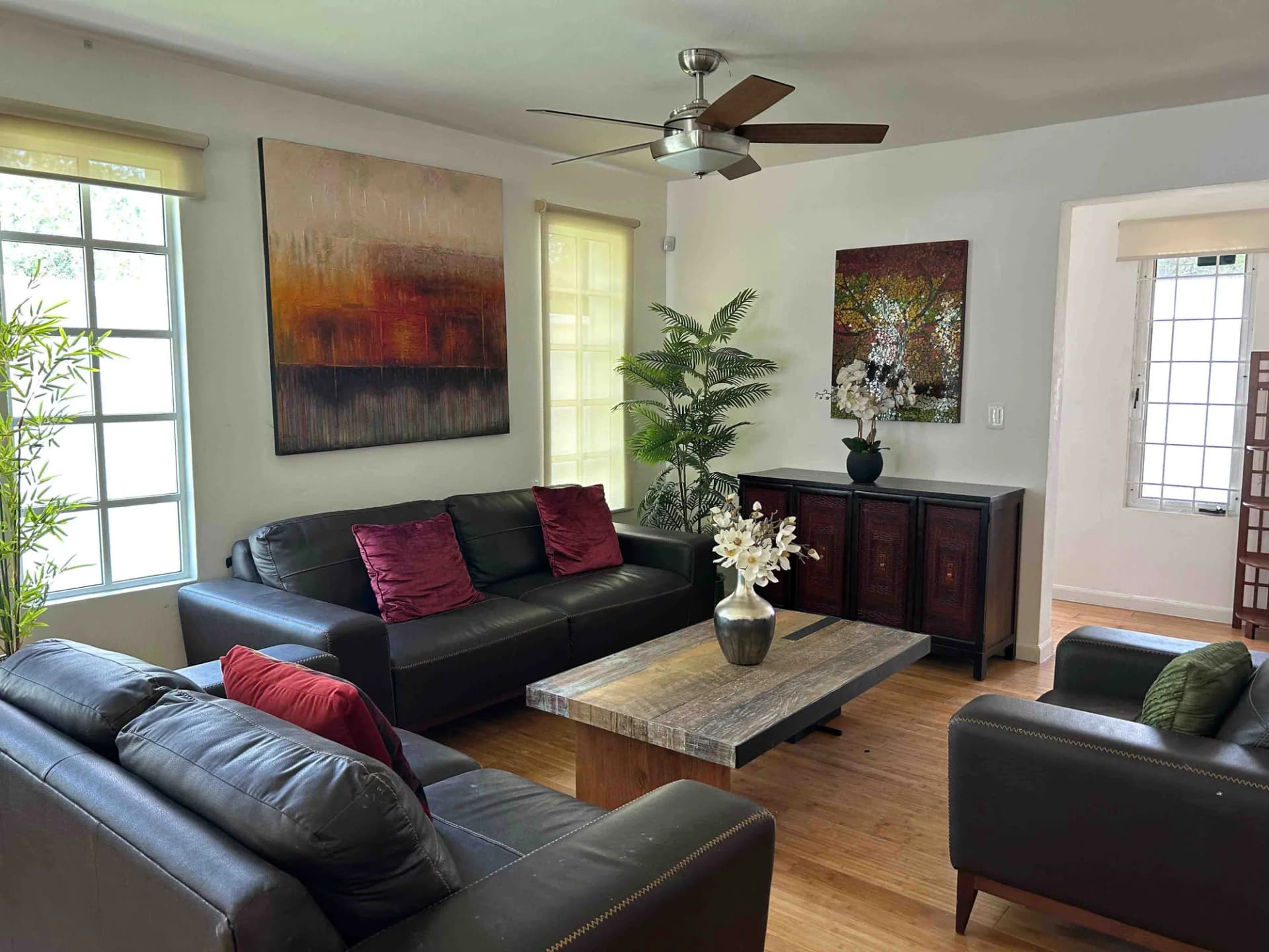 Punta Allen House in Cancún - living room