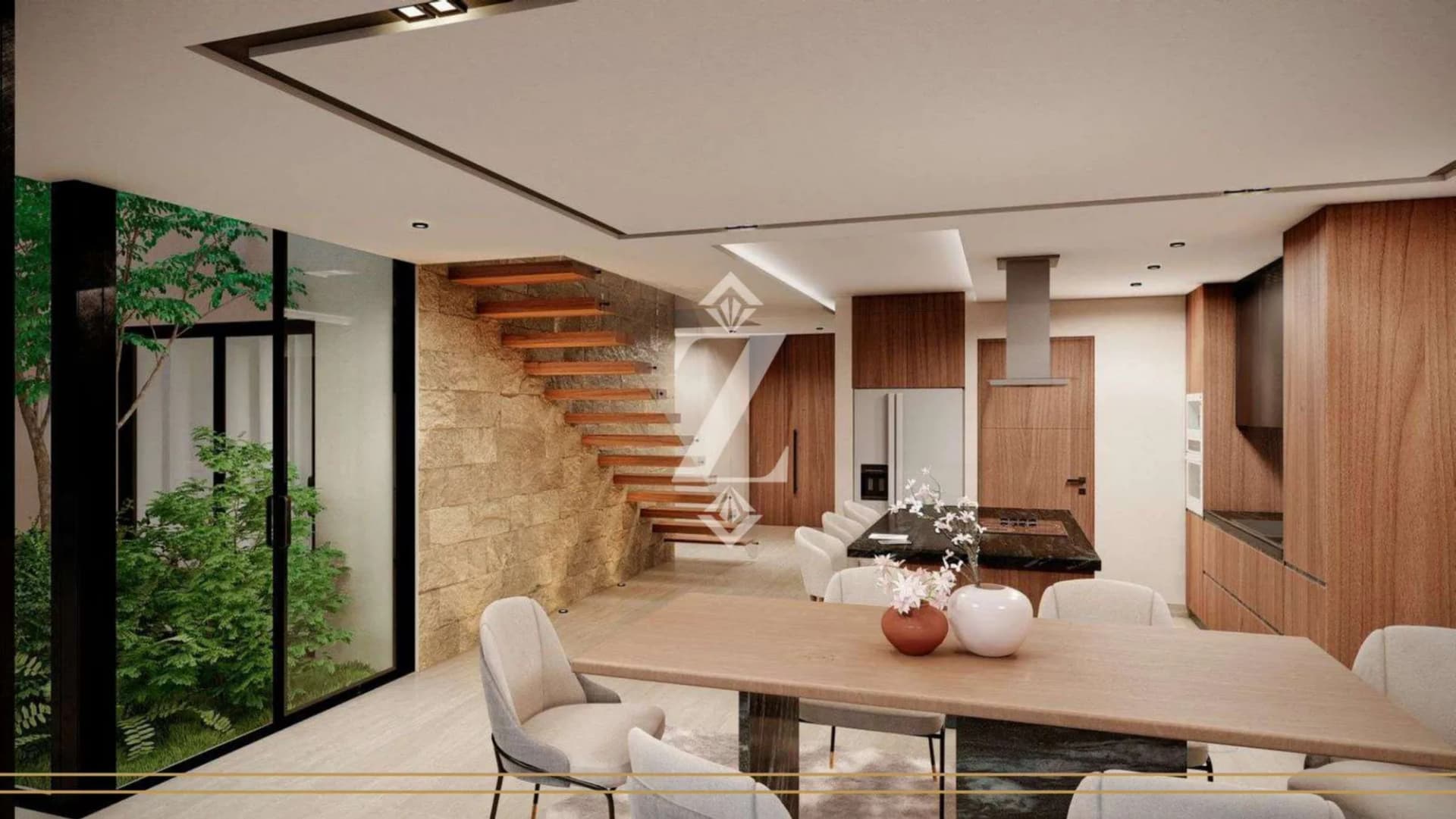 Tierra House in Cancún - interior