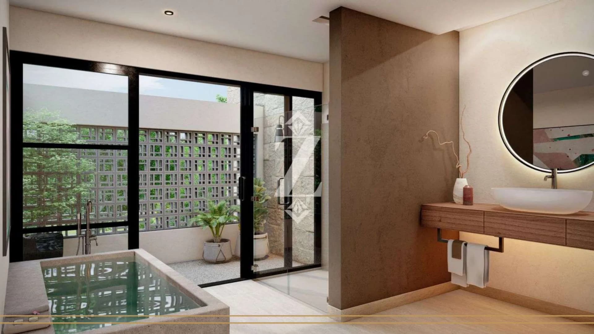 Tierra House in Cancún - interior