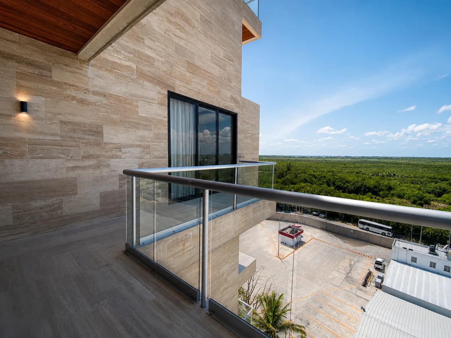 Departamento Morelos en Cancún - terraza o balcón