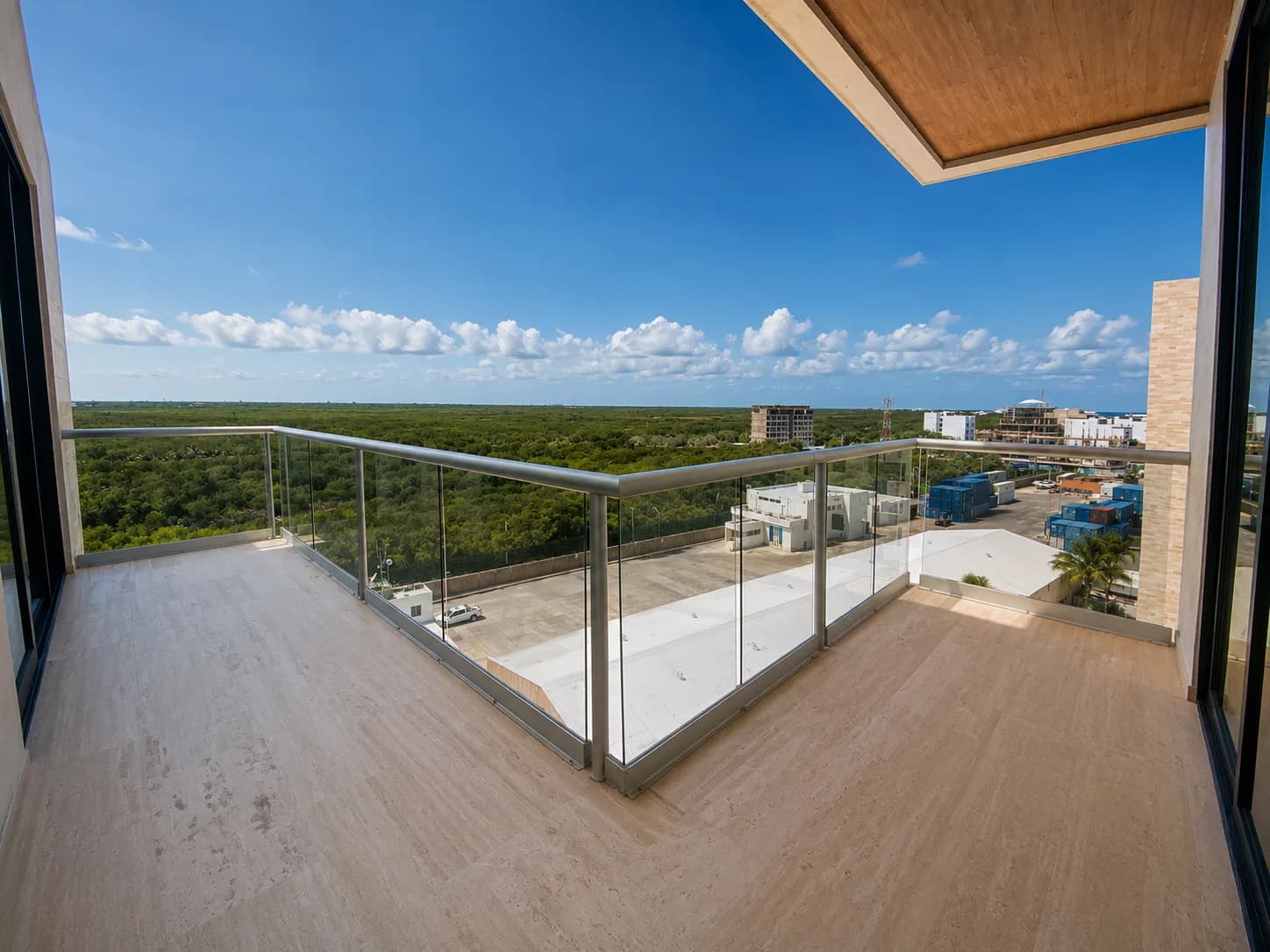 Departamento Morelos en Cancún - terraza o balcón