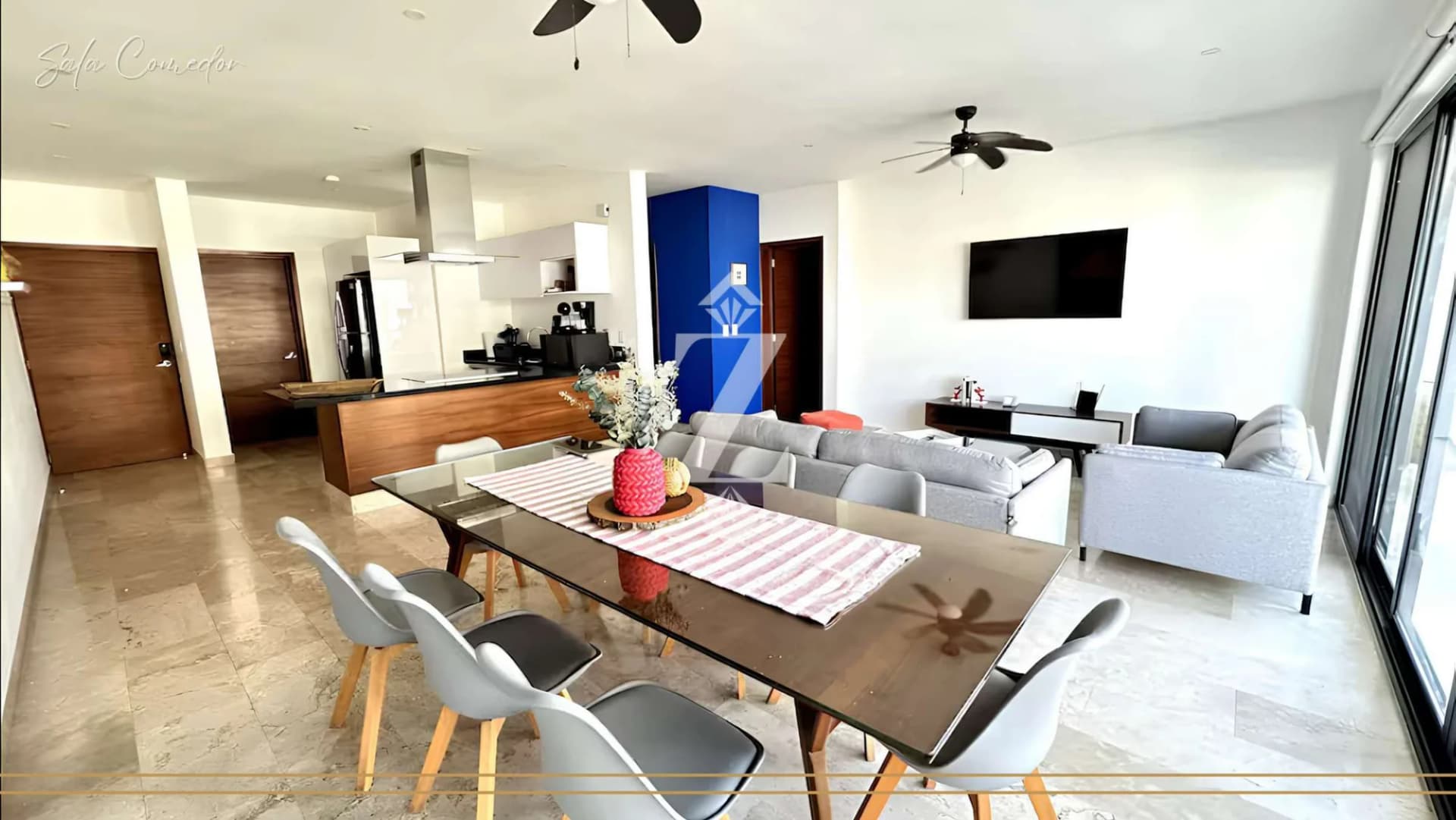 Departamento Palmar 2 en Cancún - interior