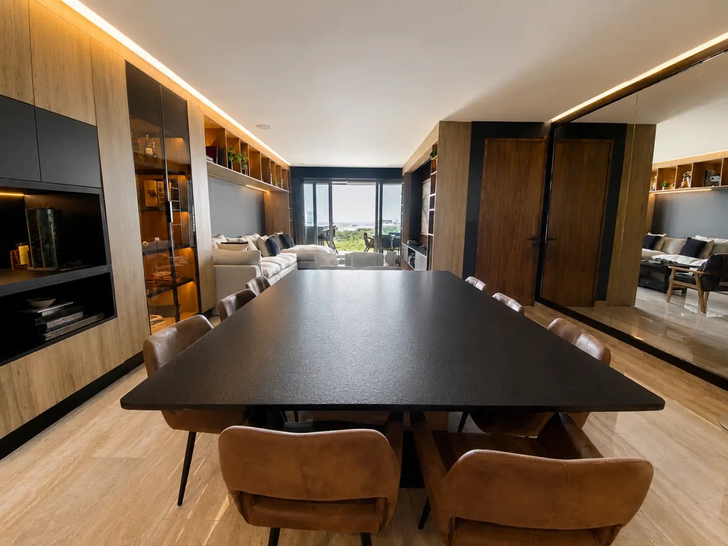 Departamento Sky 9 en Cancun, Comedor