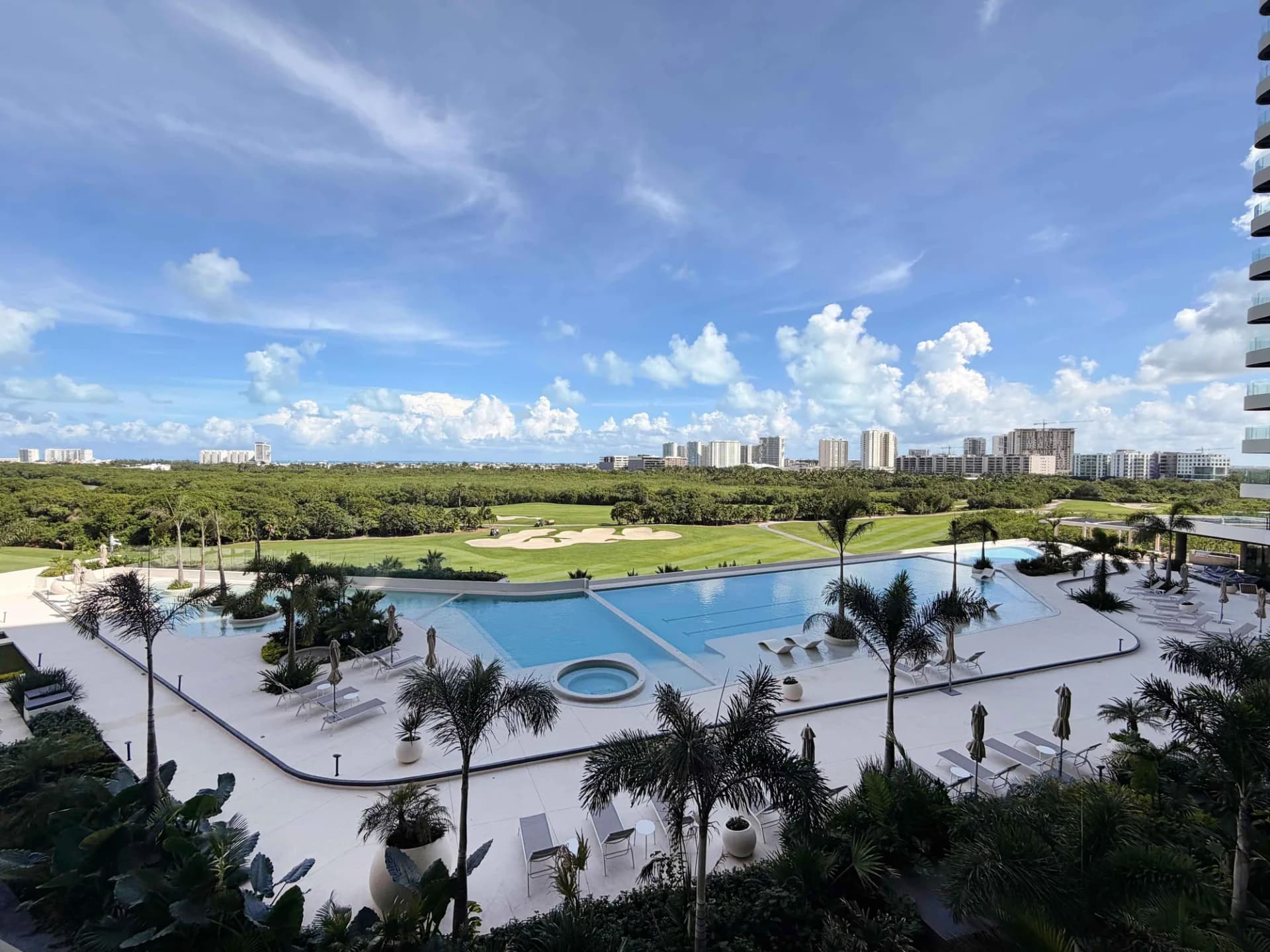 Departamento WOHA 3 en Cancún - alberca