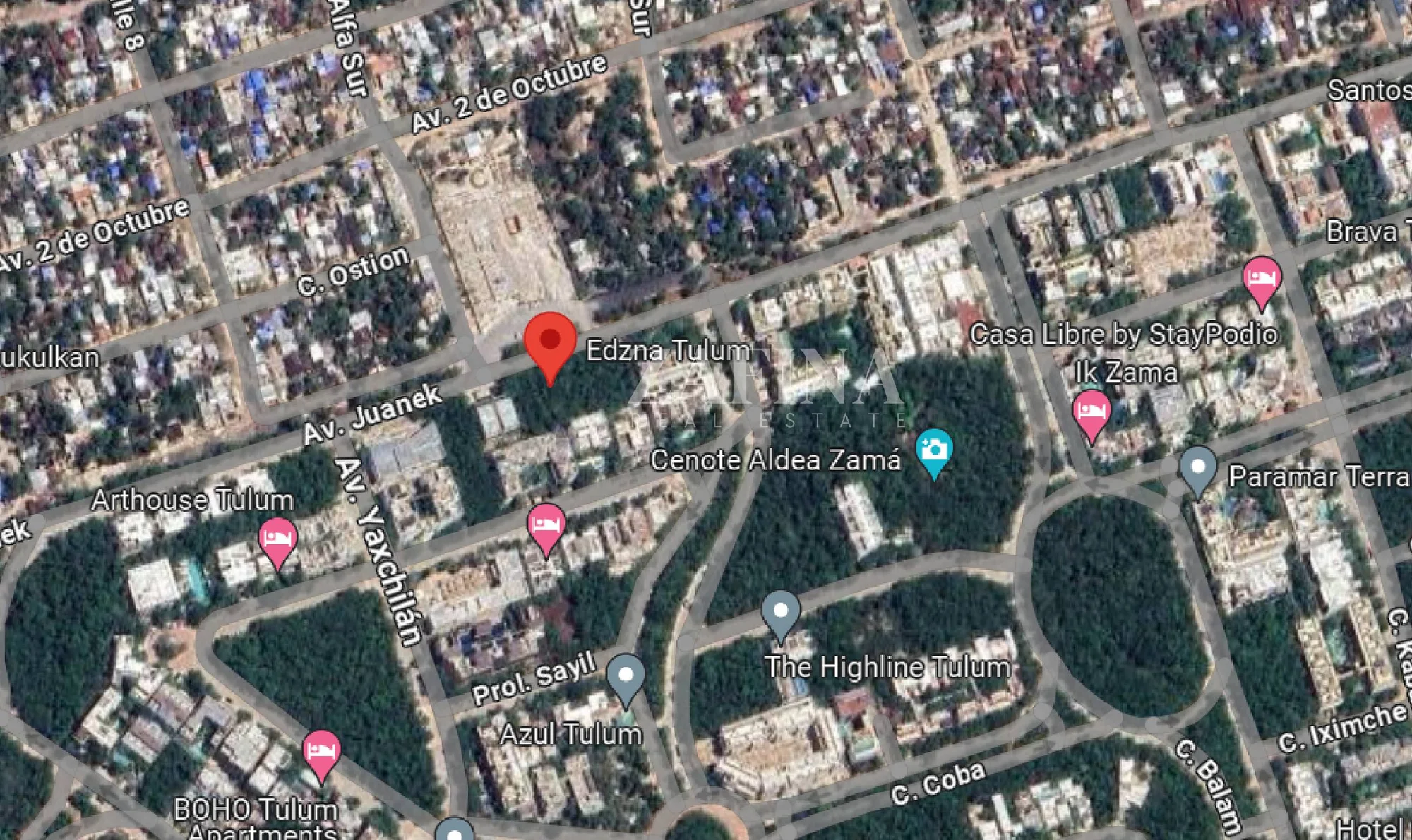 2 Terrenos Juntos En Aldea Zamá Se Venden Por Separado in Tulum - 1