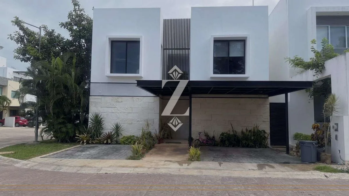 Fachada en Residencial Aqua, Cancún