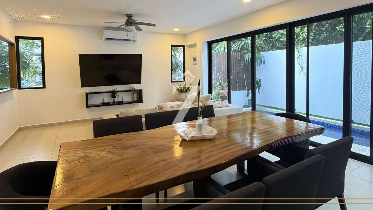 Sala en Residencial Aqua, Cancún