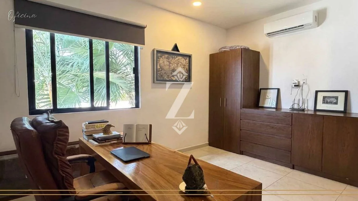 Estudio o recámara en planta baja en Residencial Aqua, Cancún