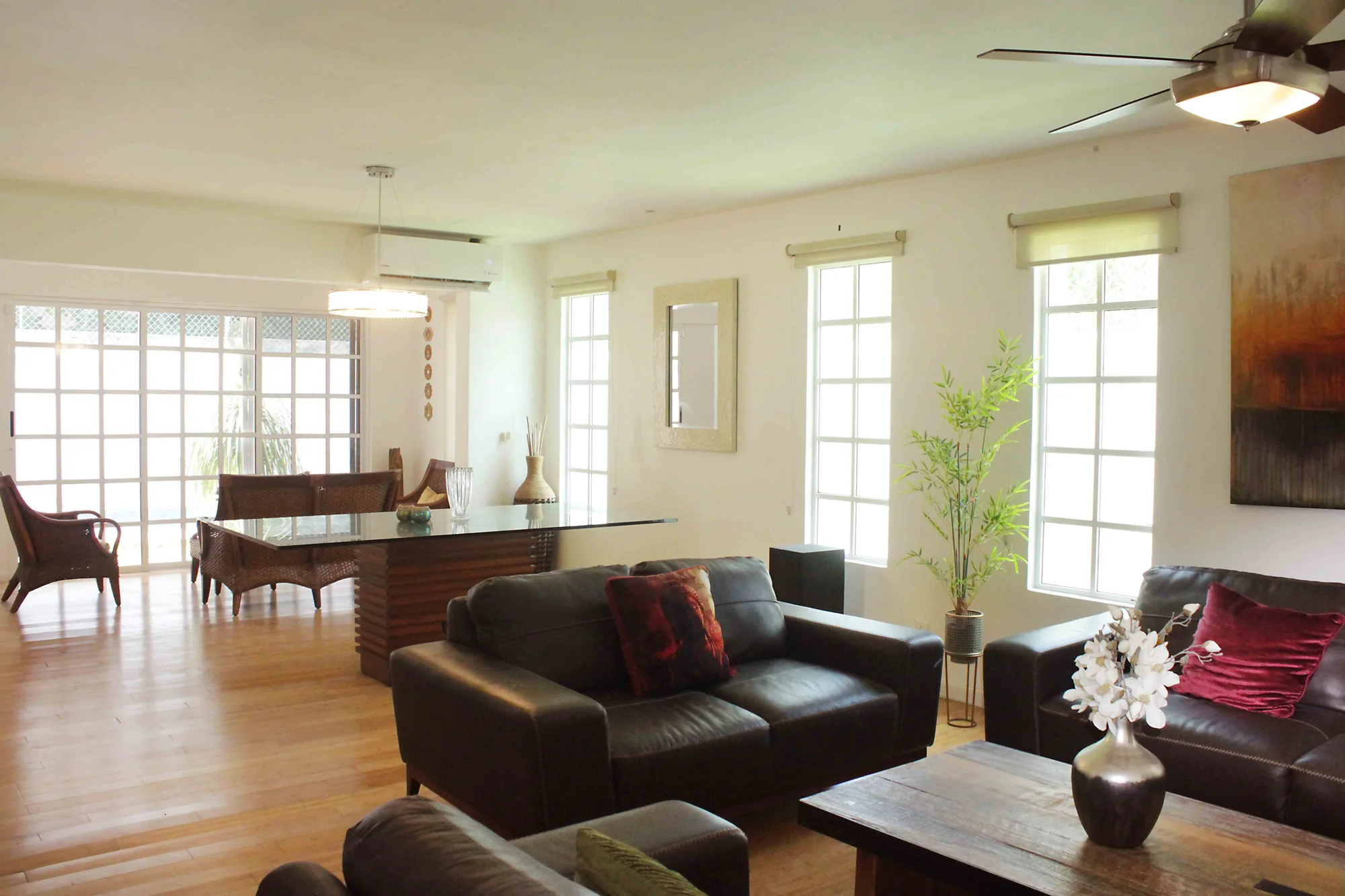 Punta Allen House in Cancún - living room