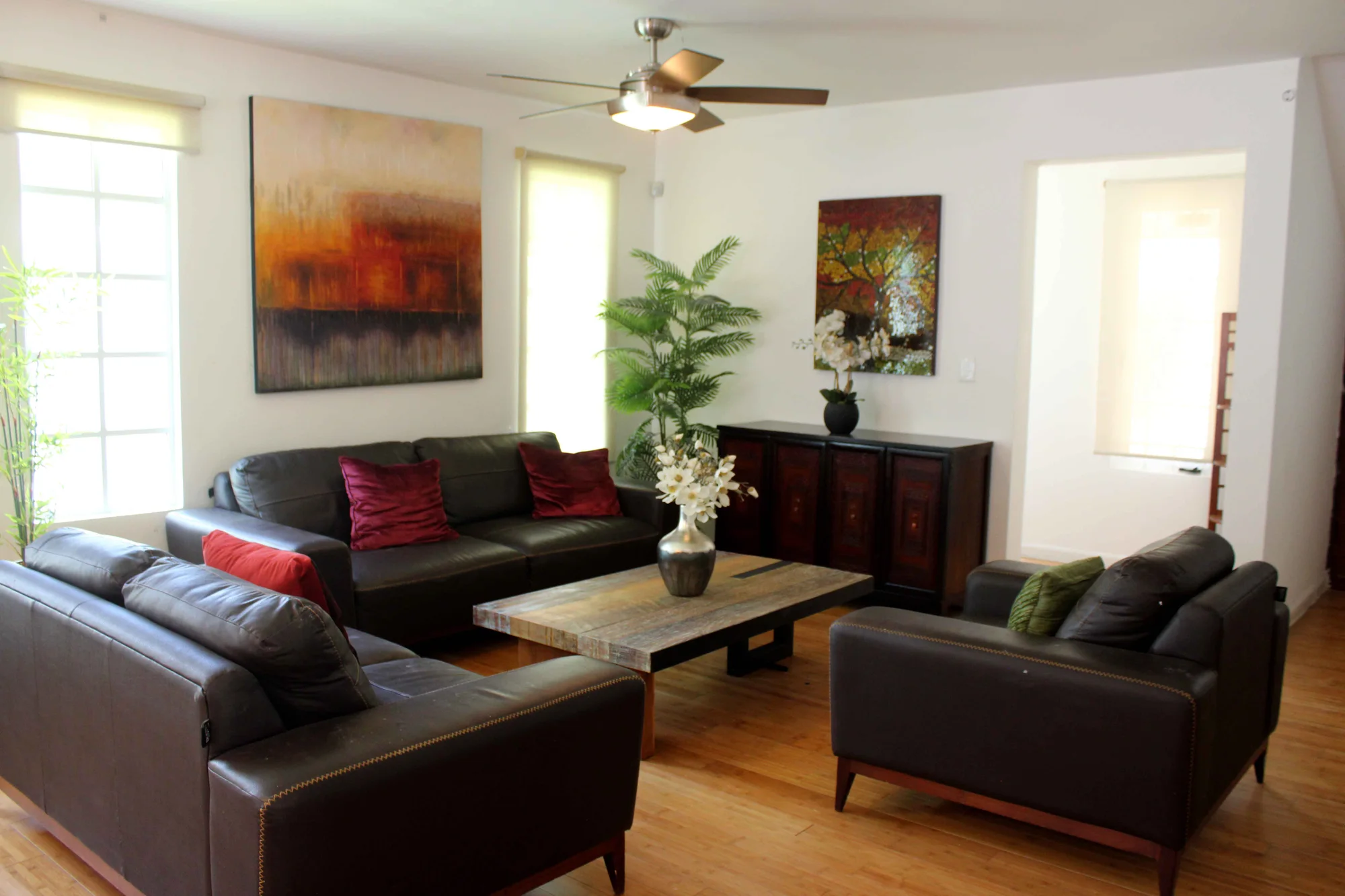 Punta Allen House in Cancún - living room