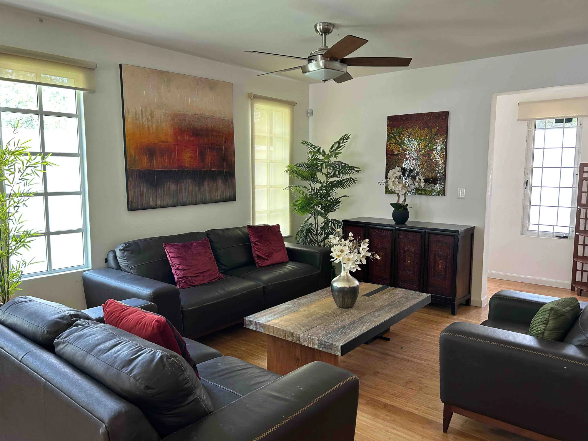 Punta Allen House in Cancún - living room