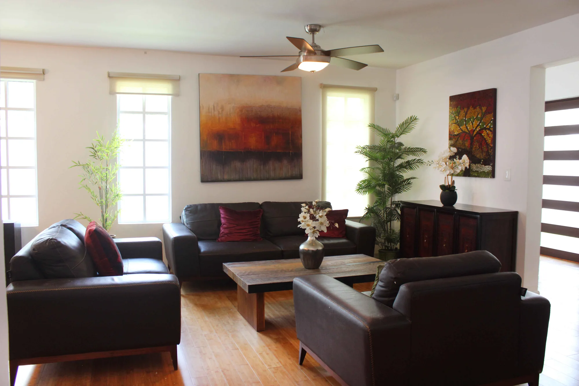 Punta Allen House in Cancún - living room