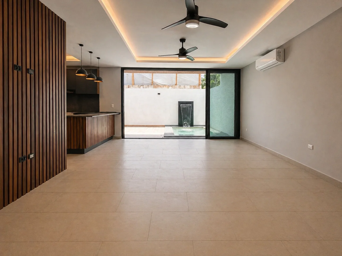 Vía Cumbres House in Cancún - living room