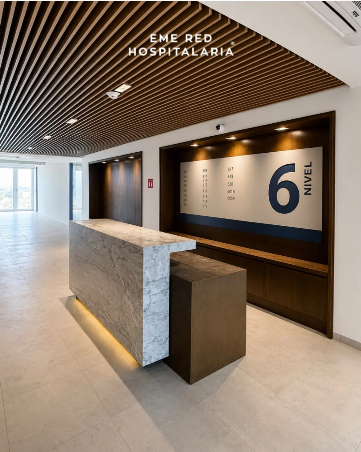 Reception at Eme Red Hospitalaria