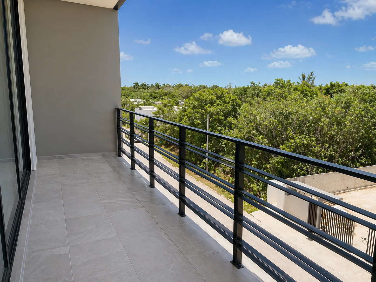 Departamento Departamento Colegios 22 en Cancún - terraza o balcón