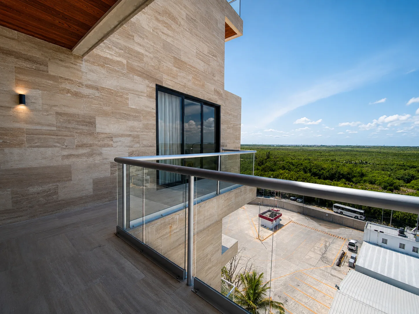 Departamento Morelos en Cancún - terraza o balcón