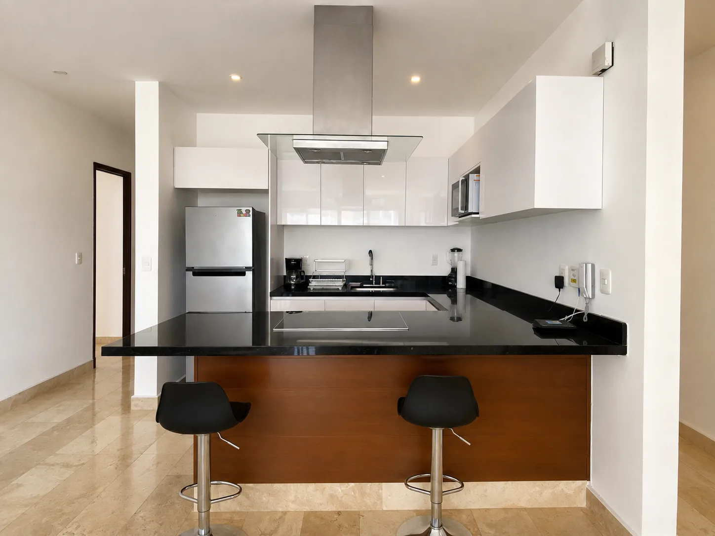 Kitchen at Palmar Residencial, Cancún