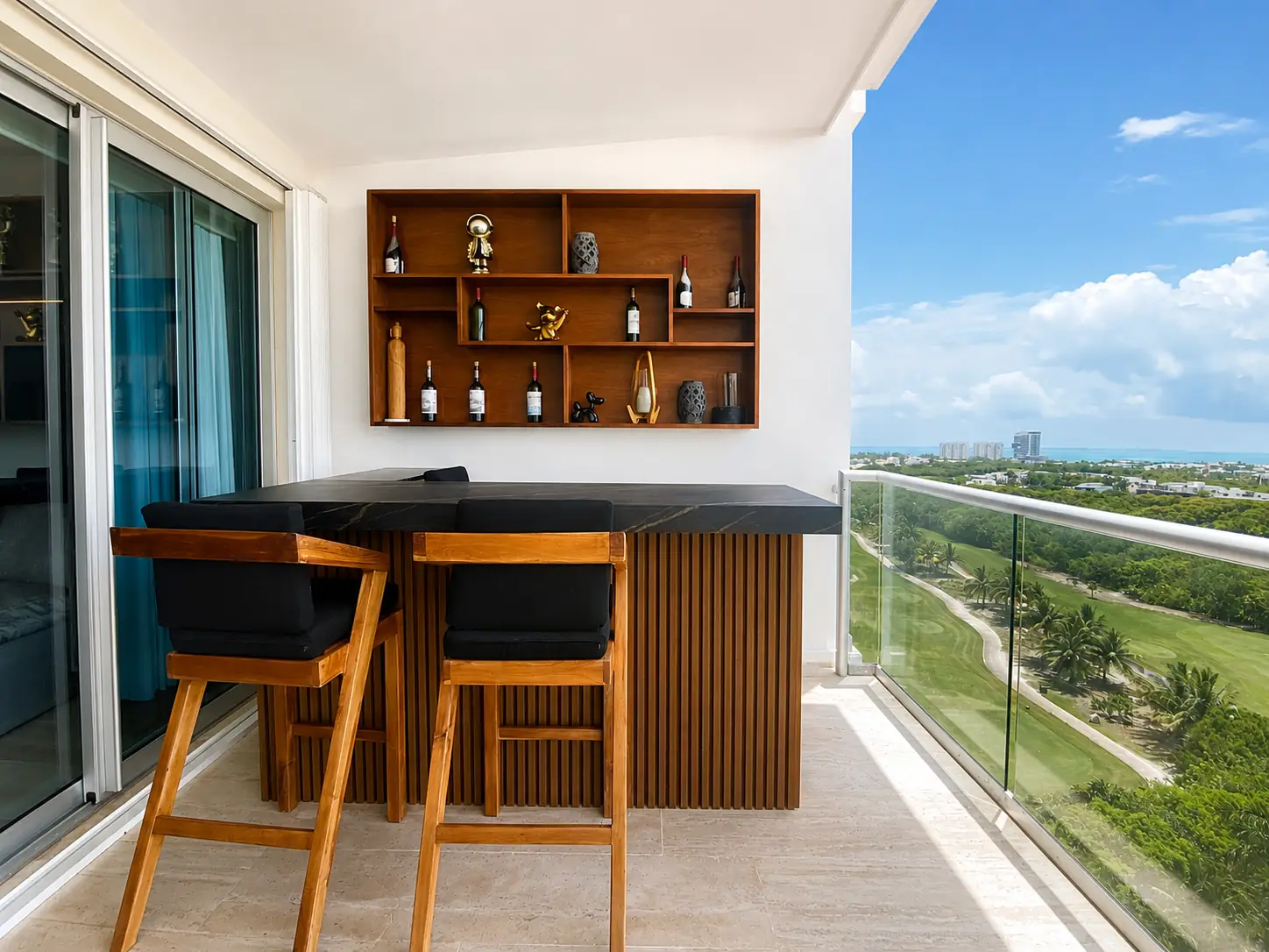Departamento Sky 9 en Cancun, Terraza