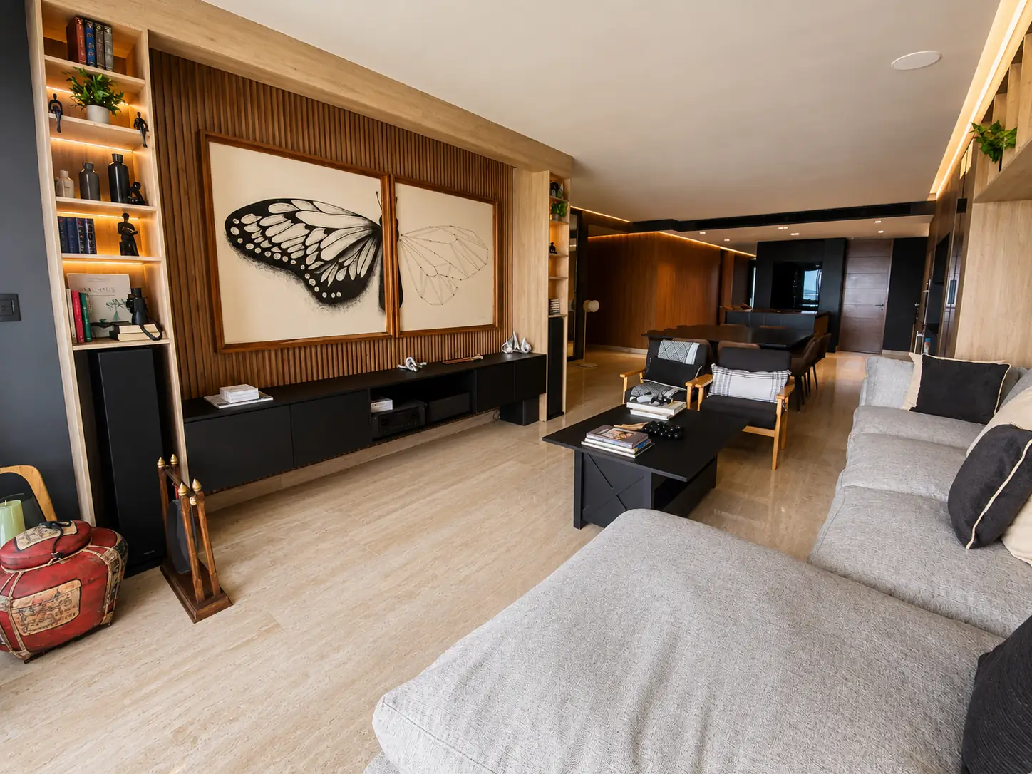 Departamento Sky 9 en Cancun, Sala comedor