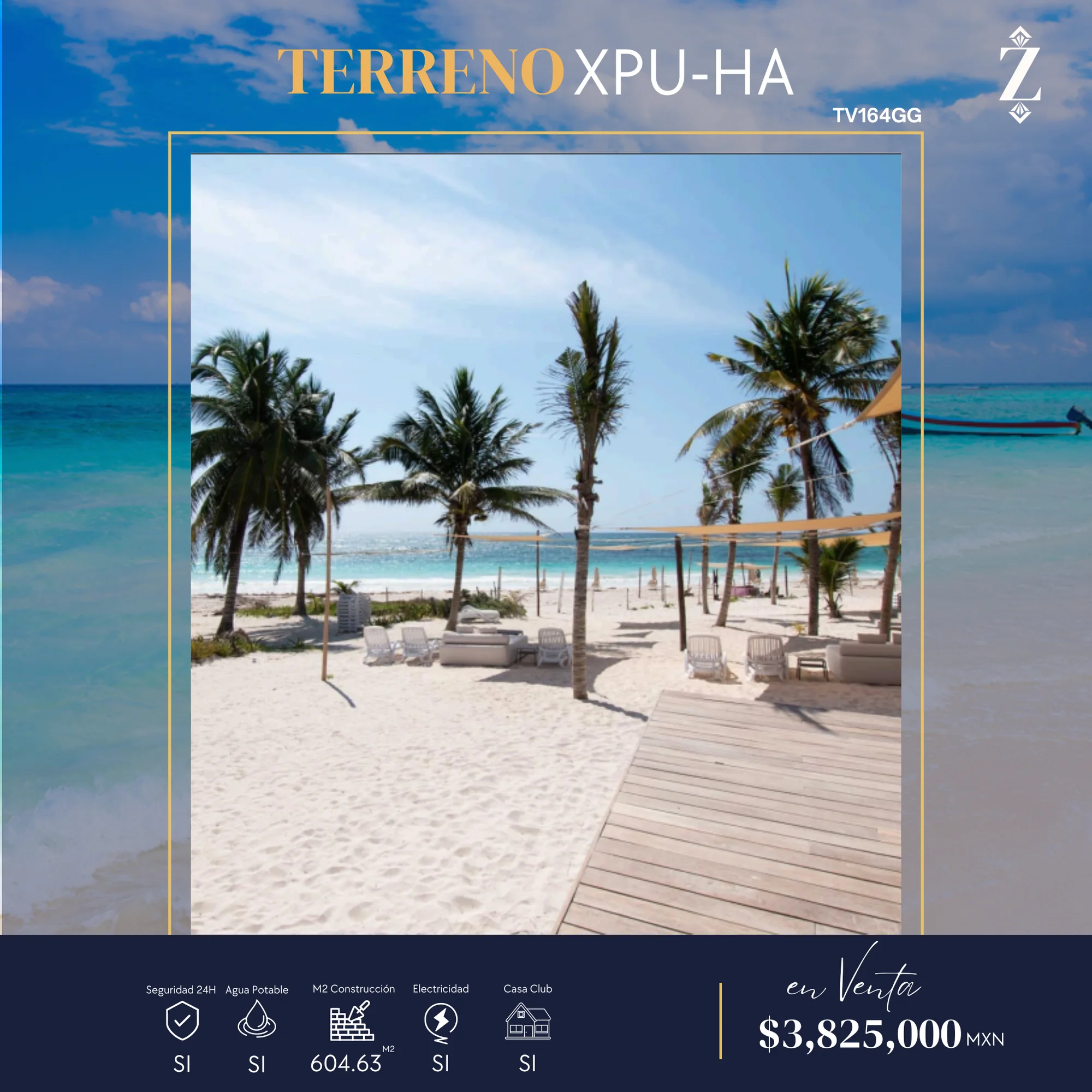 Coral Land in Playa del Carmen - TERRENO XPUHA (1)