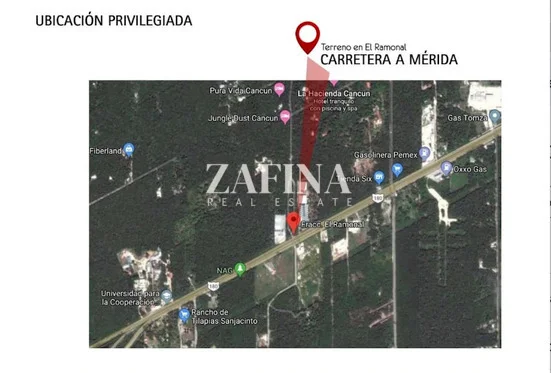 Por La Salida A Mérida Land in Cancún - location