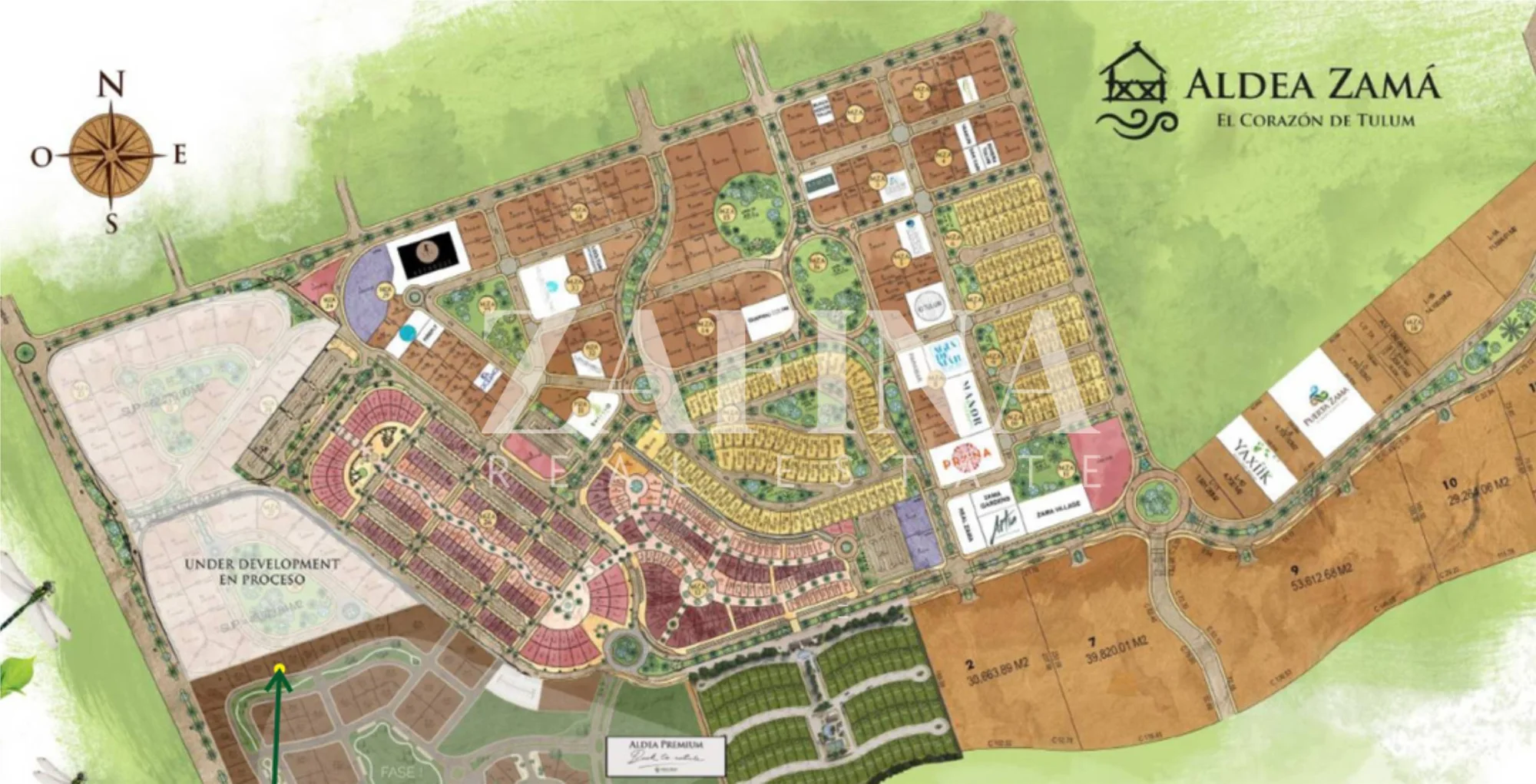 Zona Premium Aldea Zama Land in Tulum - 1